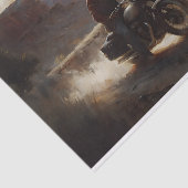 Canyon Motorfiets Reis Decoupage Tissuepapier (Detail)