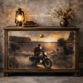 Canyon Motorfiets Reis Decoupage Tissuepapier
