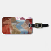 Canyon Ocean Landscape Bagagelabel (Voorkant horizontaal)