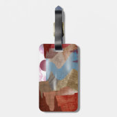 Canyon Ocean Landscape Bagagelabel (Achterkant verticaal)