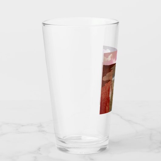 Canyon Ocean Landscape Glas (Rechts)