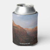 Canyon Overlook Zion National Park, Utah Blikjeskoeler (Blikje Voorkant)