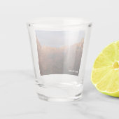 Canyon Overlook Zion National Park, Utah Shot Glas (Achterkant)