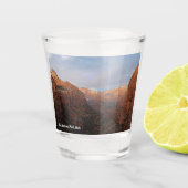 Canyon Overlook Zion National Park, Utah Shot Glas (Voorkant)