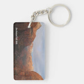 Canyon Overlook Zion National Park, Utah Sleutelhanger (achterkant)