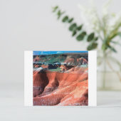 Canyon Painted Desert Briefkaart (Staand voorkant)