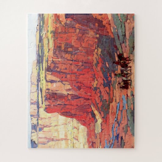 Canyon Riders Edgar Payne Legpuzzel (Verticaal)