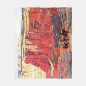 "Canyon Riders" Westerne kunst van Edgar Payne Fleece Deken (Voorkant)