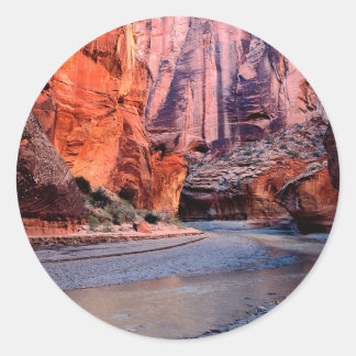 Canyon River Bend Paria Ronde Sticker