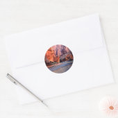 Canyon River Bend Paria Ronde Sticker (Envelop)