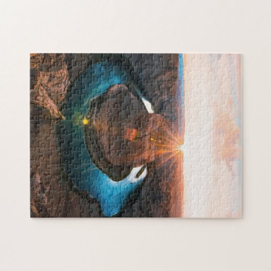 Canyon Schilderachtig Puzzles Mountain Art Complex Legpuzzel (Horizontaal)