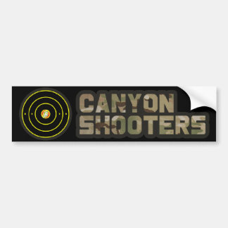 Canyon Shooters Bumpersticker