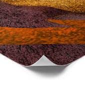 Canyon Sunset Landschap Poster (Hoek)