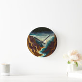 Canyon Sunset Landschap Ronde Klok (Huis)