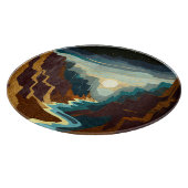 Canyon Sunset Landschap Snijplank (Hoek)