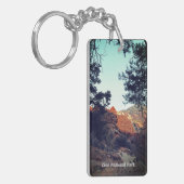 Canyon Trail Zion National Park, Utah sleutelhange Sleutelhanger (Voorkant Links)