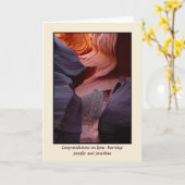 Canyon Tumbleweed, Apache Bruiloft Zegen Kaart (Gele Bloem)