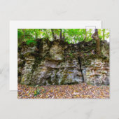 Canyon uit India in Herfst, Columbus, Ohio Briefkaart (Voorkant / Achterkant)