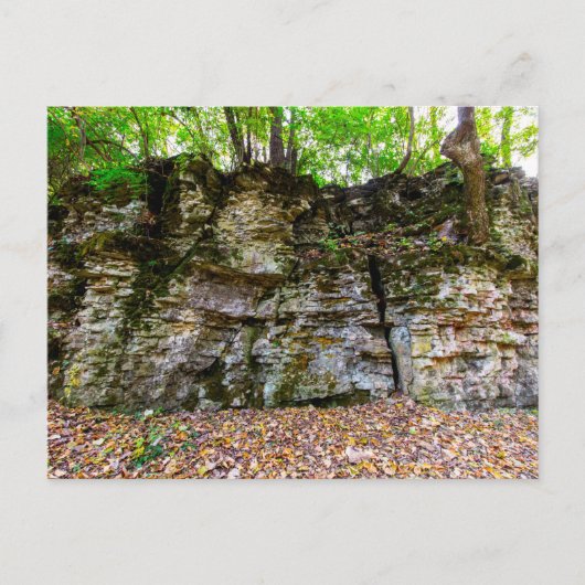 Canyon uit India in Herfst, Columbus, Ohio Briefkaart (Voorkant)