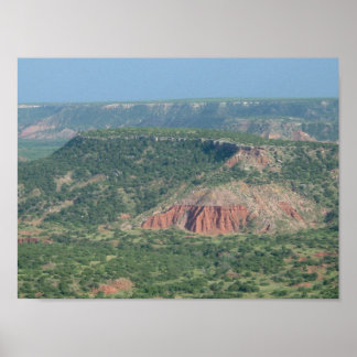 Canyon Uitzicht Poster