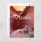 Canyon van vele kleuren, Arizona Briefkaart (Voorkant / Achterkant)