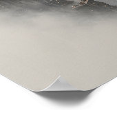 Canyon Vrachtschip Poster (Hoek)