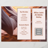 Canyon Walls Natuur Zakelijke Gevouwen Brochure (Voorkant)
