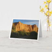 Canyon Wand Landschapskaart Kaart (Gele Bloem)