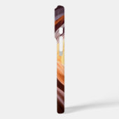 Canyon Wave Zandsteen Patroon Aardse Tonen Case-Mate iPhone Case (Achterkant / Links)