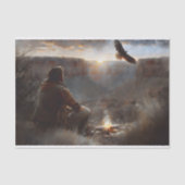 Canyon Wilderness Decoupage Tissuepapier (Voorkant)