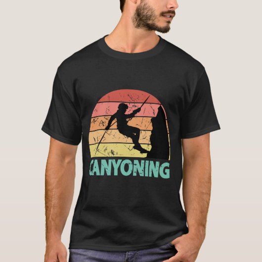 Canyoneer Rappelling Canyoneering T-shirt (Voorkant)