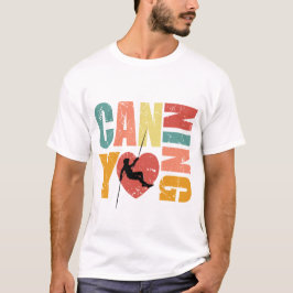 Canyoneering I Love Canyoning Rappelling Lover T-shirt