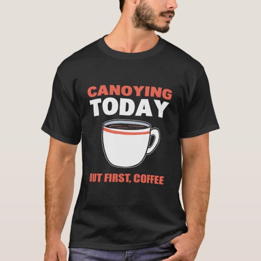 Canyoning Humor Grotduiker T-shirt (Voorkant)
