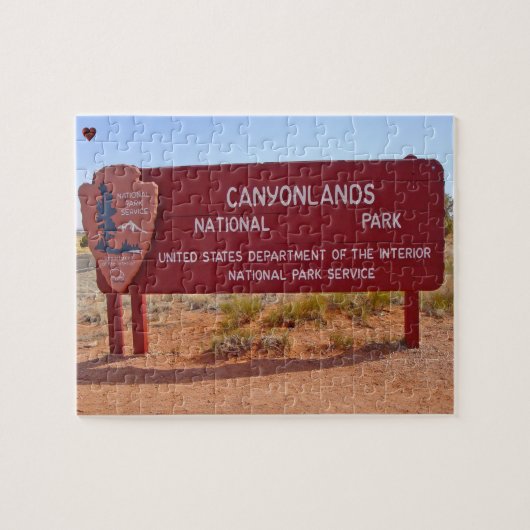 Canyonland Nationaal Park Utah Legpuzzel (Horizontaal)