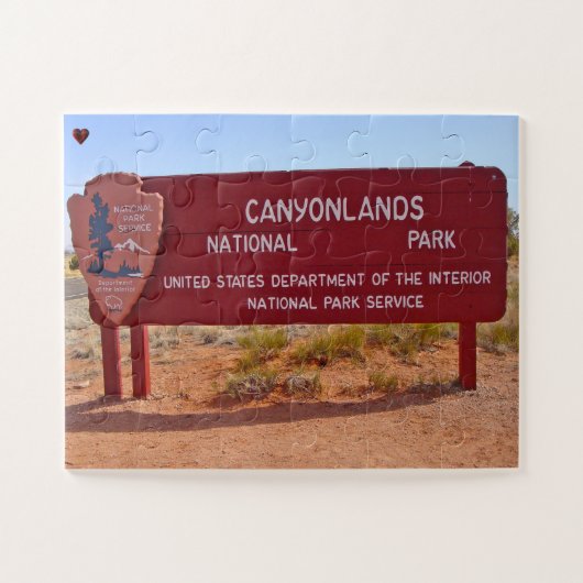 Canyonland National Park Utah Legpuzzel (Horizontaal)