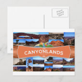Canyonlands Nationaal Park Briefkaart (Voorkant / Achterkant)