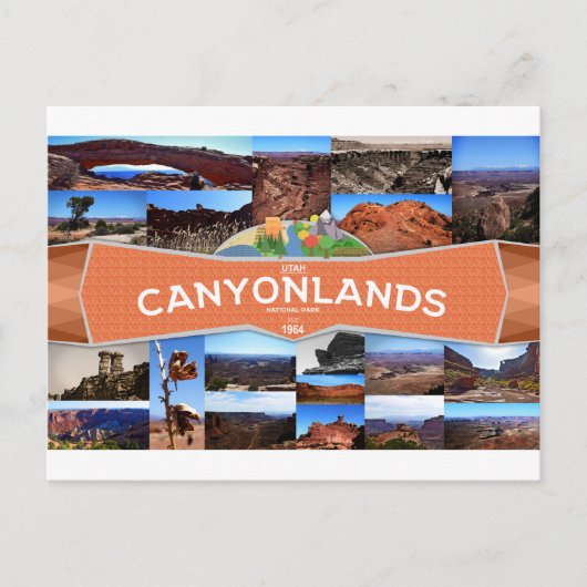 Canyonlands Nationaal Park Briefkaart (Voorkant)