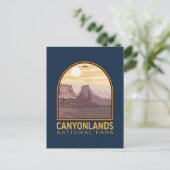 Canyonlands Nationaal Park  Emblem Briefkaart (Staand voorkant)