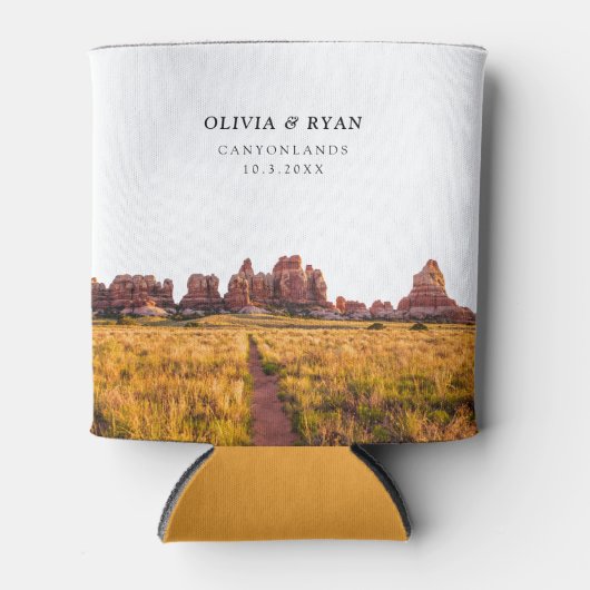 Canyonlands Nationaal Park Huwelijksgunst Custom Blikjeskoeler (Voorkant)