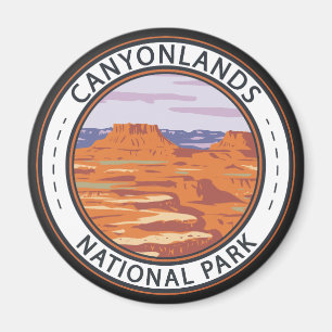 Canyonlands Nationaal Park Island in de Sky Badge Magneet