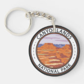 Canyonlands Nationaal Park Island in de Sky Badge Sleutelhanger (Voorkant)