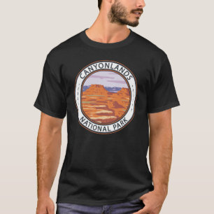 Canyonlands Nationaal Park Island in de Sky Badge T-shirt