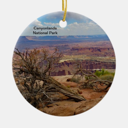 Canyonlands Nationaal Park keramische siervoorwerp Keramisch Ornament (Voorkant)