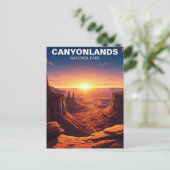 Canyonlands Nationaal Park Moab Utah Briefkaart (Staand voorkant)