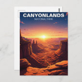 Canyonlands Nationaal Park Moab Utah Briefkaart (Voorkant / Achterkant)