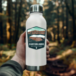 Canyonlands Nationaal Park Retro | Afgesneden Stic Sticker