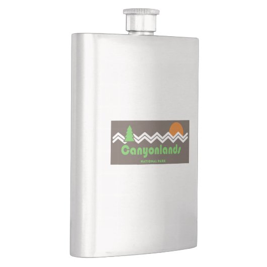 Canyonlands Nationaal Park Retro Flacon (Rechts)