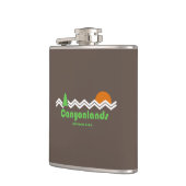 Canyonlands Nationaal Park Retro Heupfles (Links)