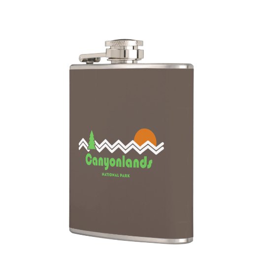 Canyonlands Nationaal Park Retro Heupfles (Links)