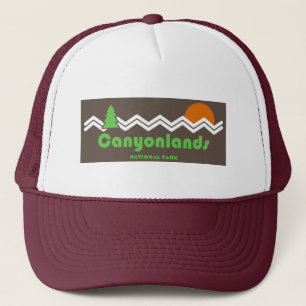 Canyonlands Nationaal Park Retro Trucker Pet